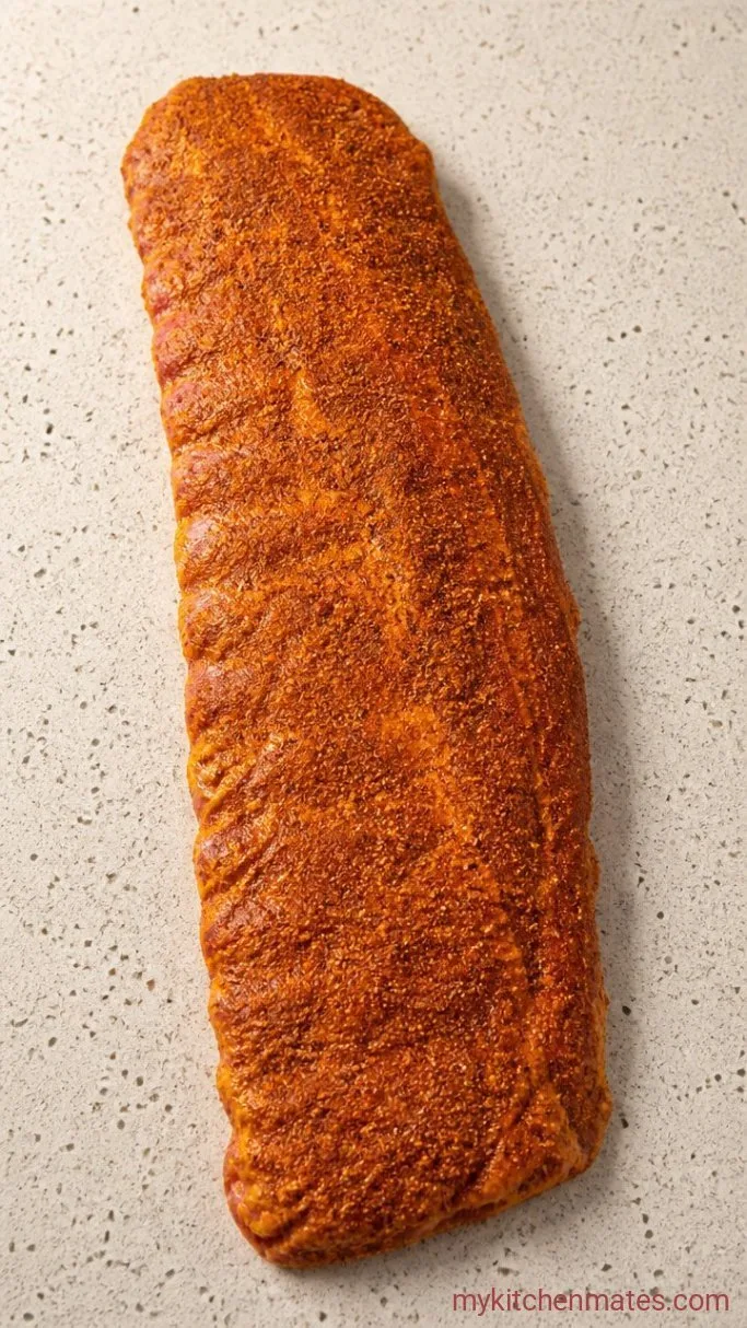 Sticky Air Fryer Ribs (Ready in 35 Minutes) Step 1: Remove the Membrane and Season the Ribs