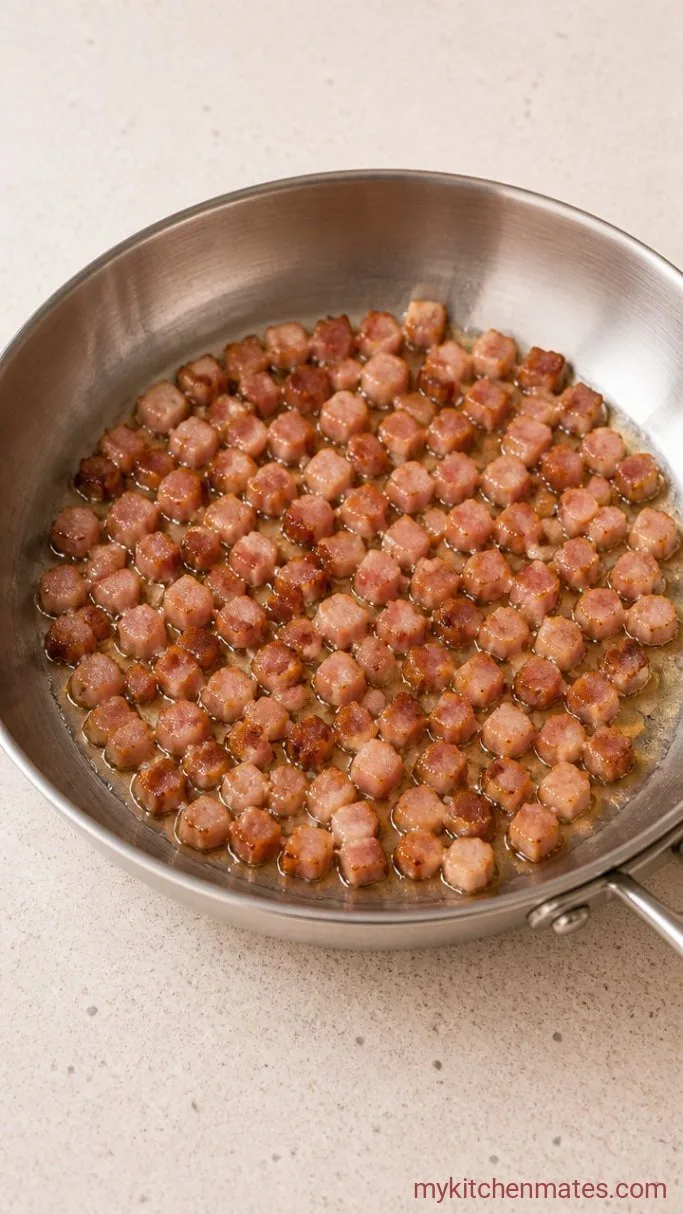 Classic Spaghetti Carbonara (No Cream, Just Silky Eggs & Cheese) Step 1: Render the Guanciale