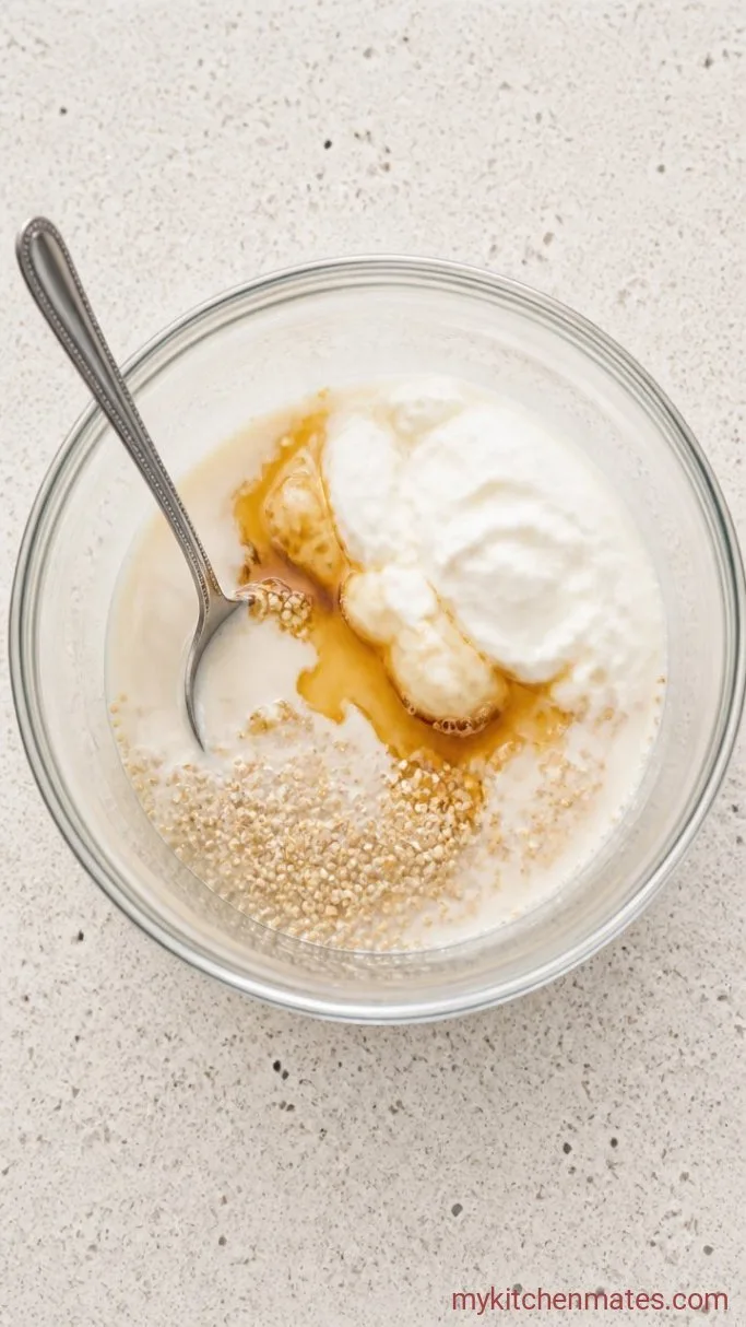 Step 1: Rinse and Mix the Quinoa Base