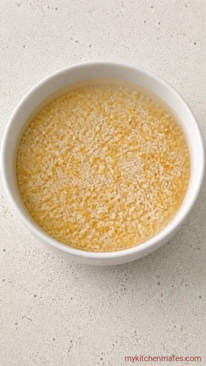 Comforting Moong Dal Khichdi (One-Pot Indian Rice and Lentils) Step 1: Rinse the Lentils and Rice