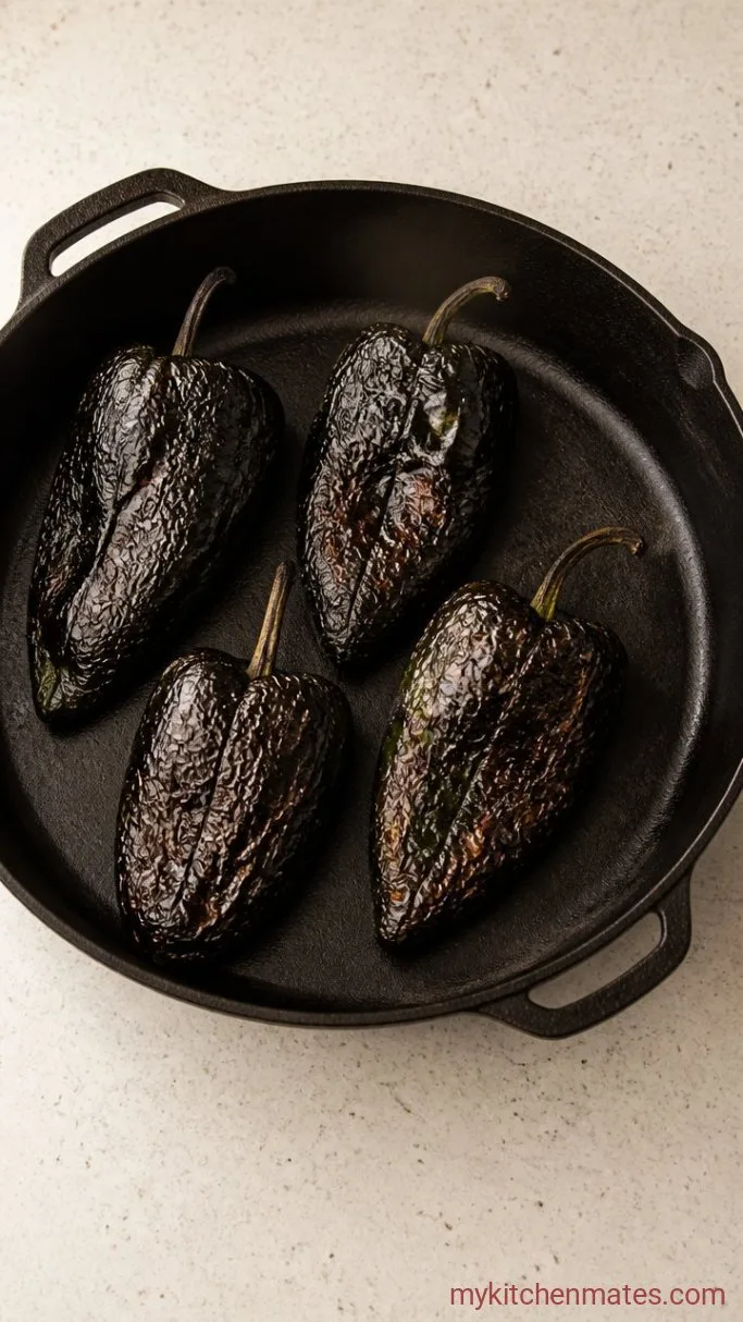 Step 1: Roast and Peel the Peppers