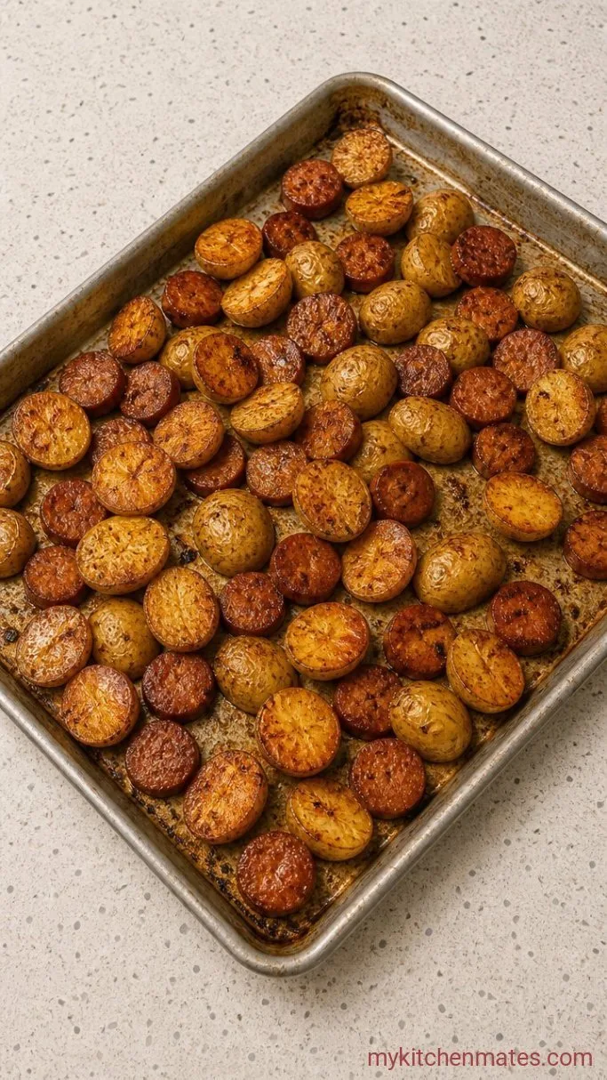 Step 1: Roast the Potatoes and Sausage