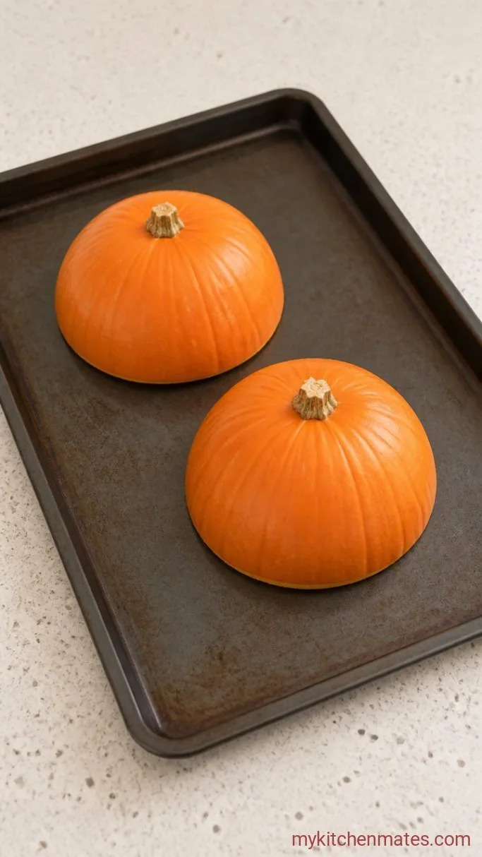 Step 1: Roast the Pumpkin