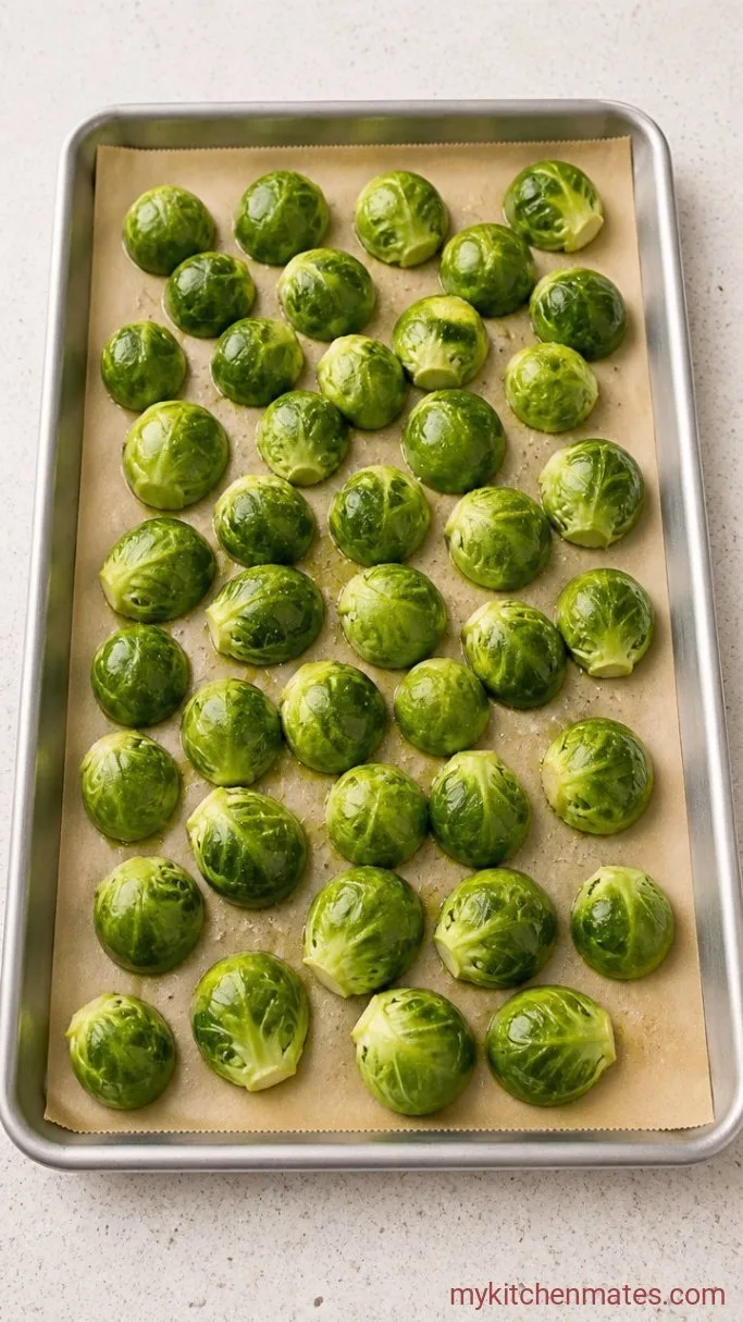 Step 1: Roast the Sprouts