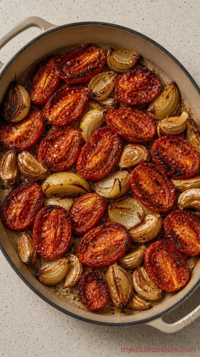 Step 1: Roast the Tomatoes