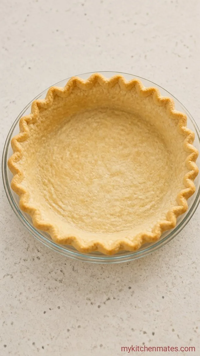Step 1: Roll and Blind Bake the Crust
