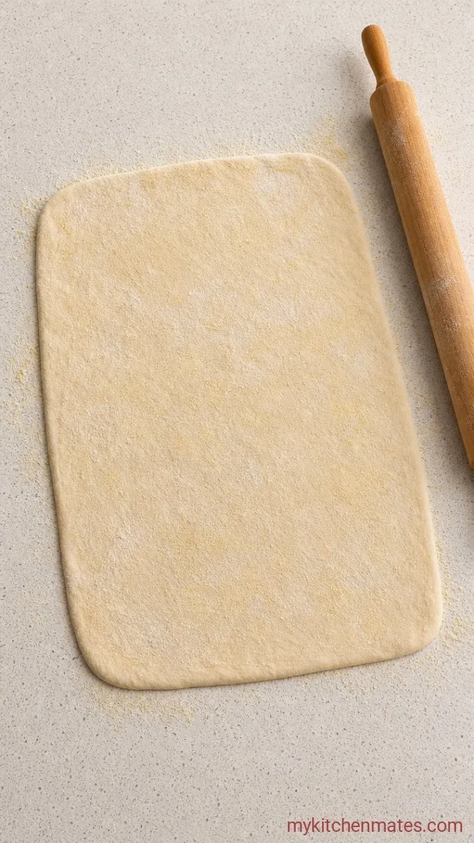 BBQ Chicken Pizza in 25 Minutes Step 1: Roll Out the Dough