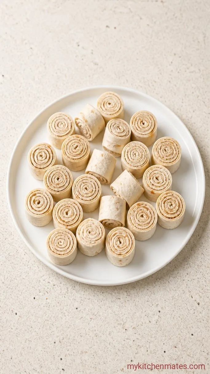 Step 1: Roll the Tortilla Spirals