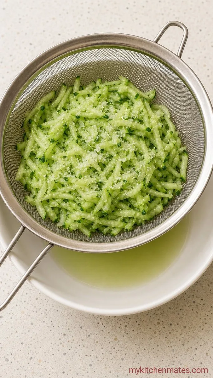Creamy, Garlicky Classic Tzatziki Sauce Step 1: Salt and Drain the Cucumber