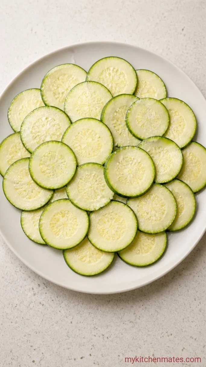 Step 1: Salt and Drain the Zucchini