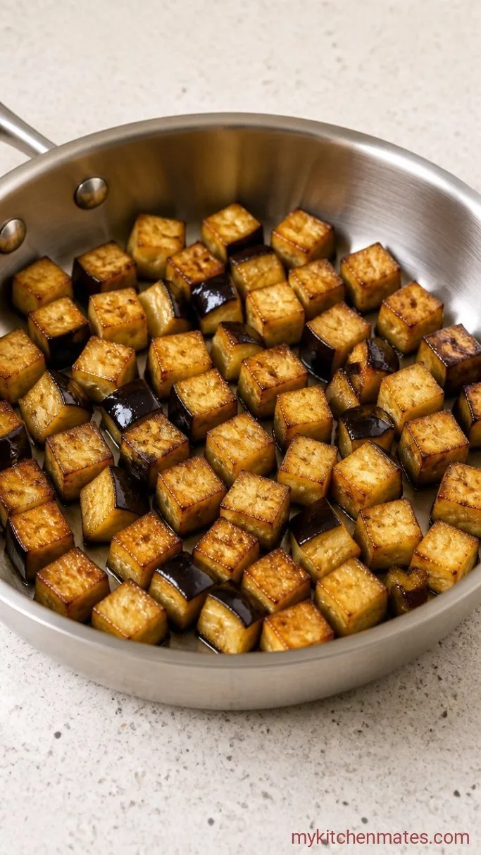Step 1: Salt and Fry the Eggplant