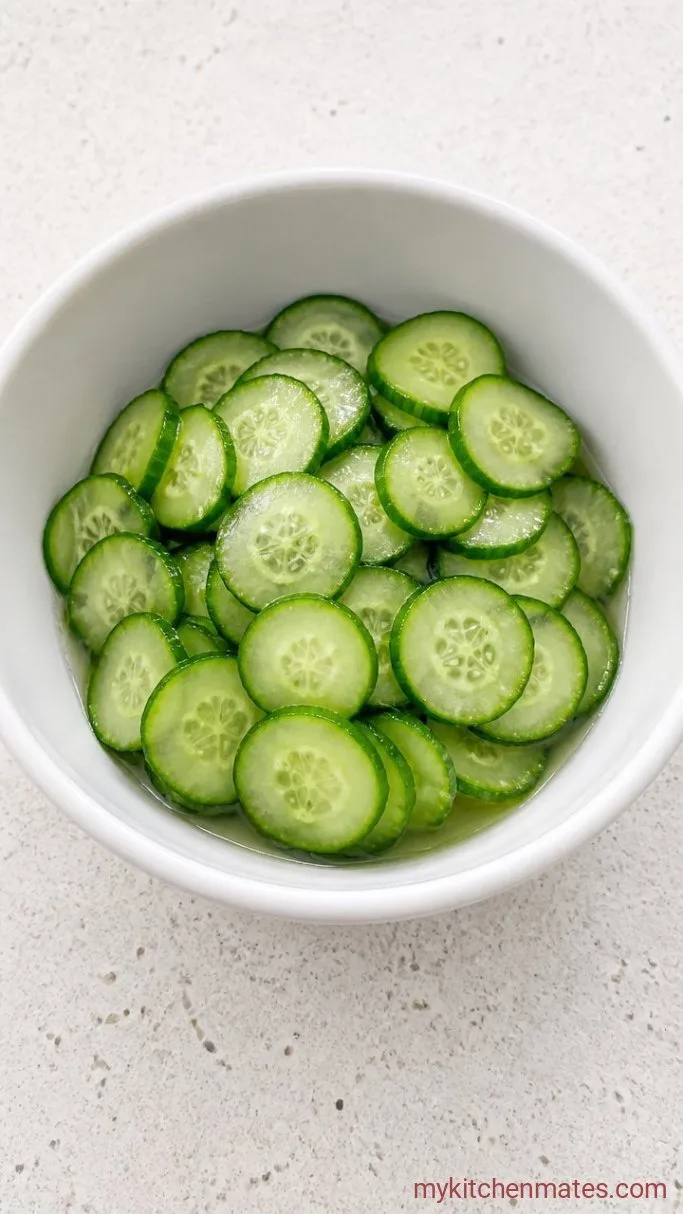 Quick Japanese Pickled Cucumbers Step 1: Salt and Squeeze the Cucumbers