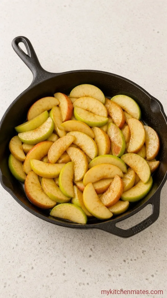 Step 1: Sauté the Apples