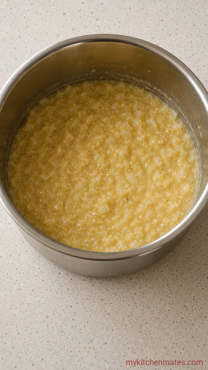 30-Minute Instant Pot Broccoli Cheese Soup Step 1: Sauté the Aromatics and Bloom the Flour