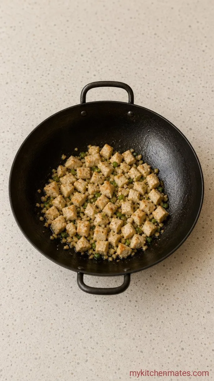 Step 1: Sauté the Aromatics and Chicken