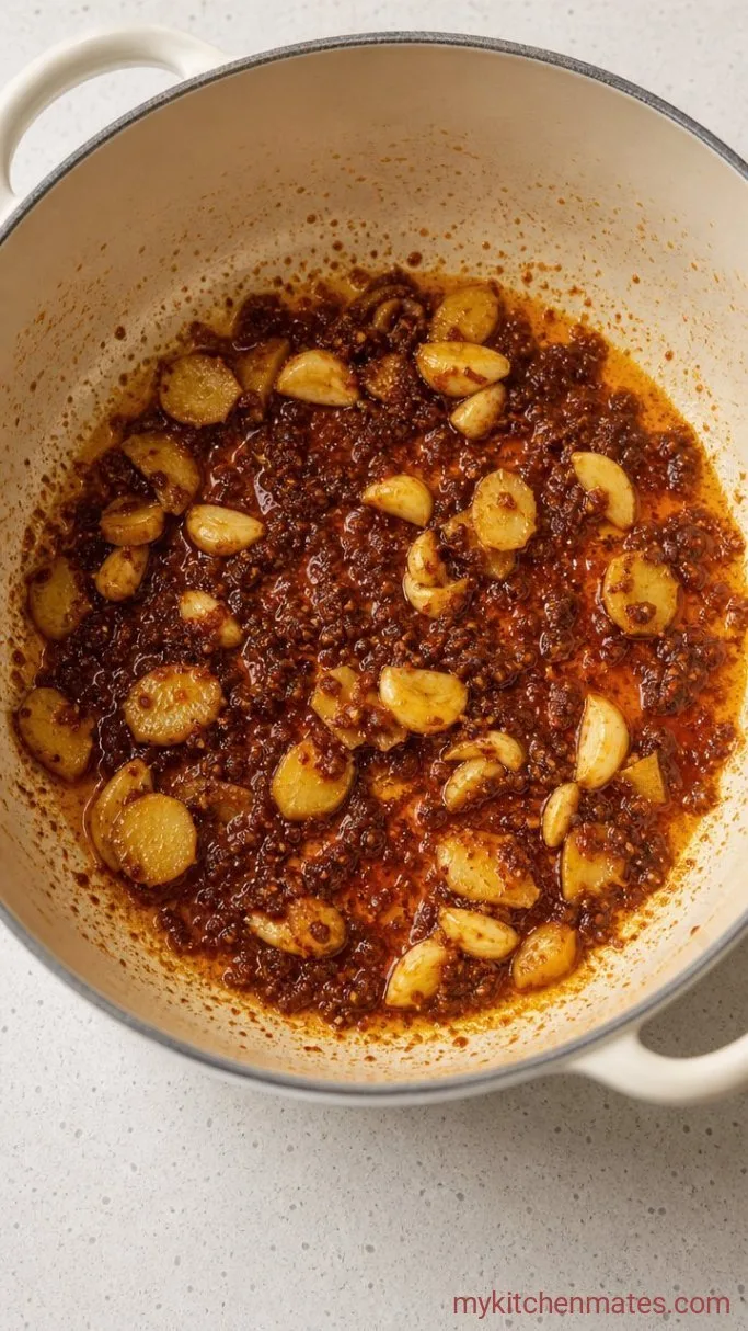 Step 1: Sauté the Aromatics and Curry Paste