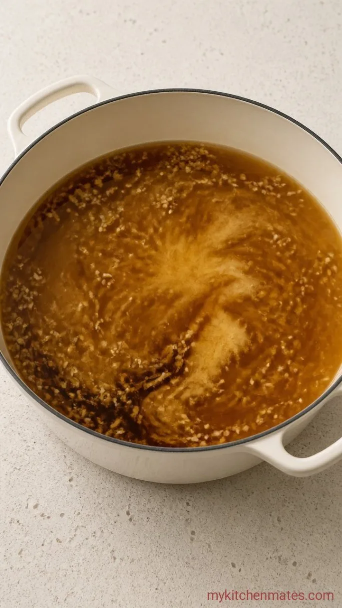 15-Minute Healthy Ramen Noodles Step 1: Sauté the Aromatics and Start the Broth