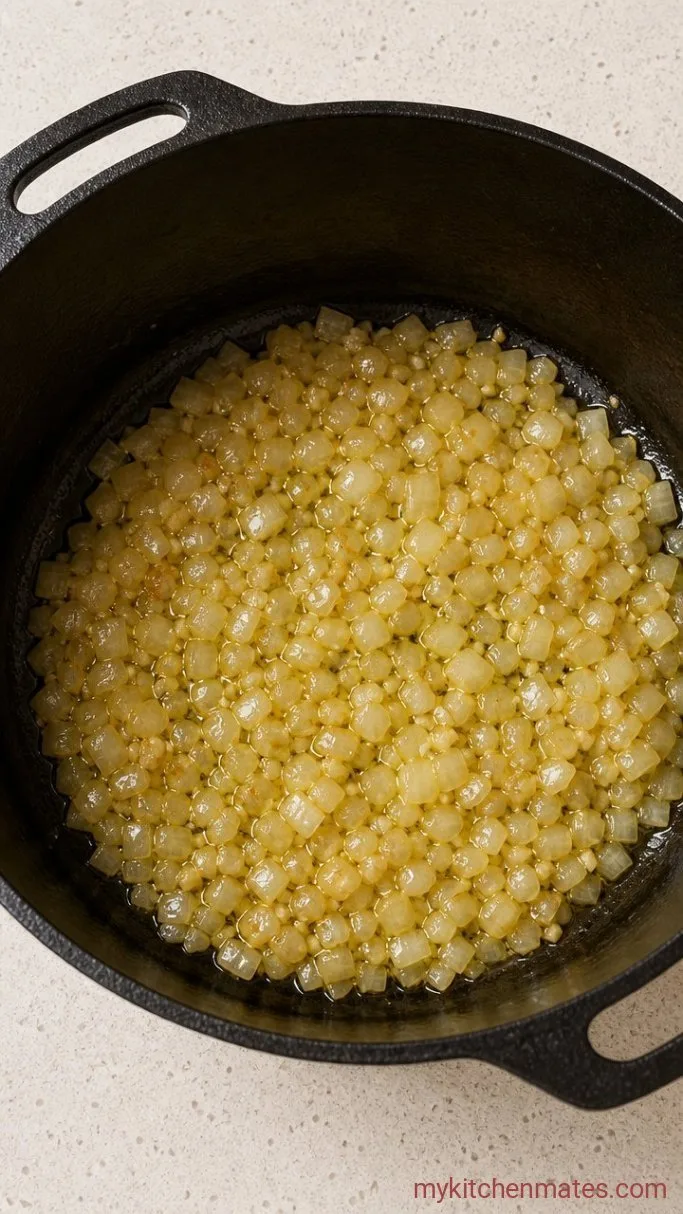 Step 1: Sauté the Aromatics