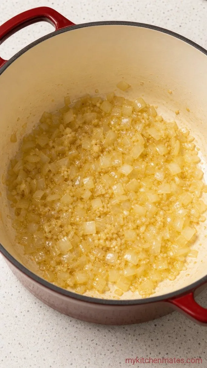 Step 1: Sauté the Aromatics