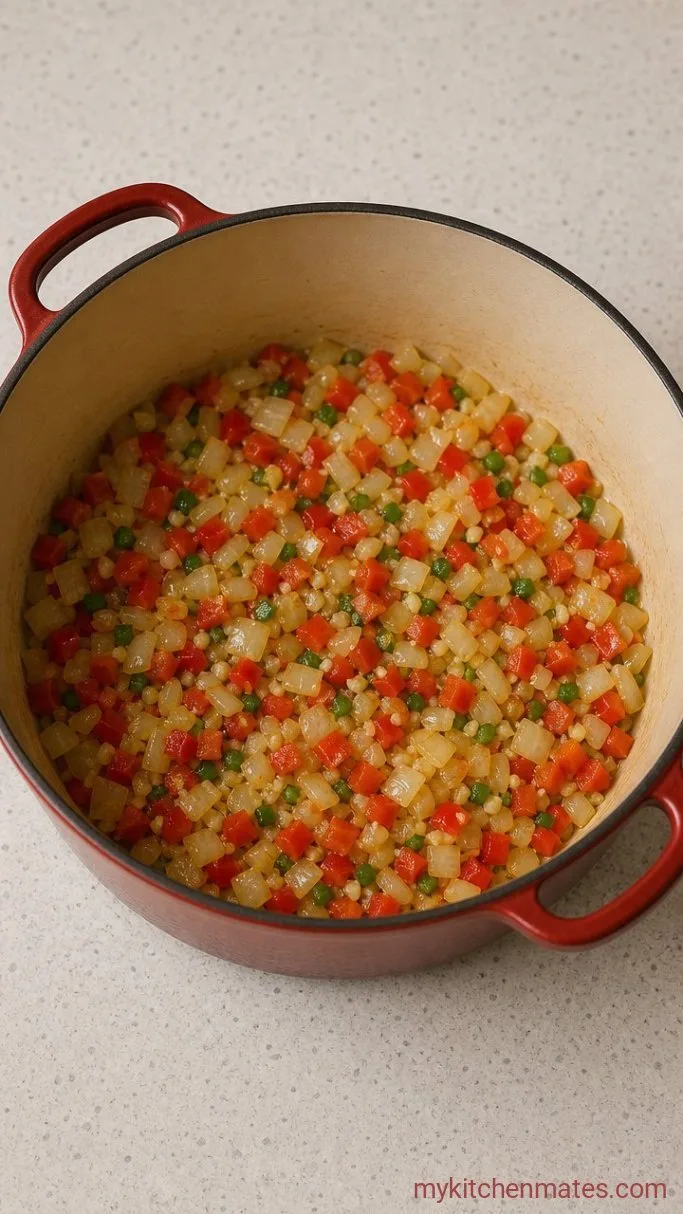 Smoky Southwest Chicken Soup (Ready in 45 Minutes) Step 1: Sauté the Aromatics