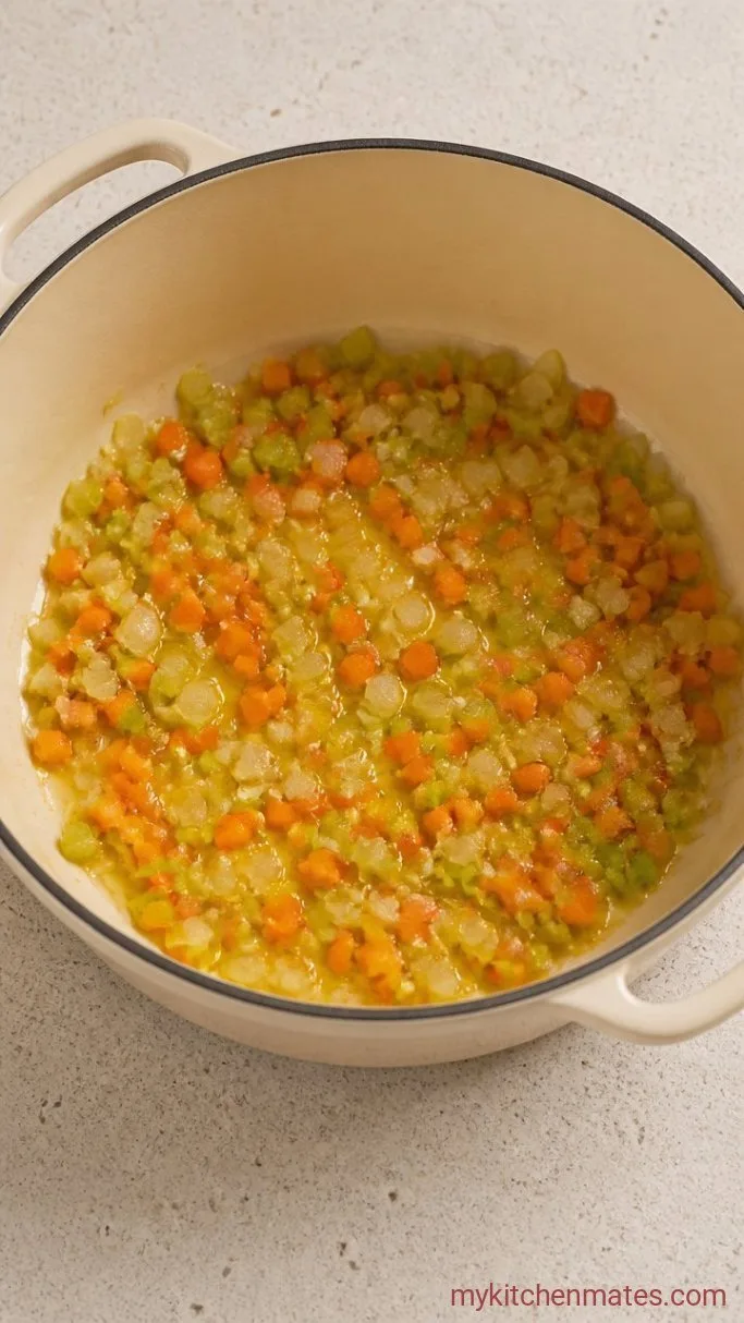 Step 1: Sauté the Aromatics