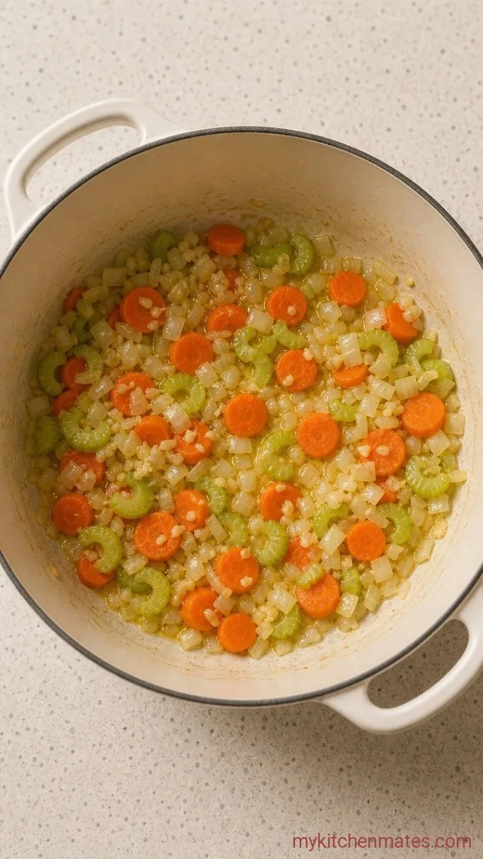 Step 1: Sauté the Aromatics