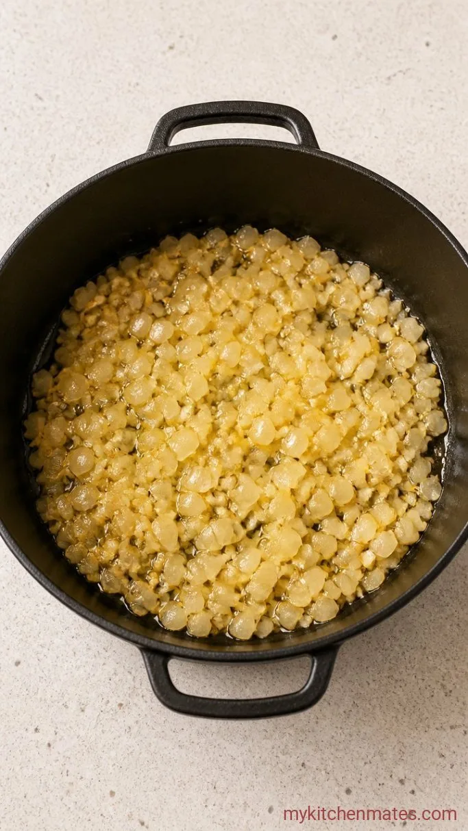 Step 1: Sauté the Aromatics