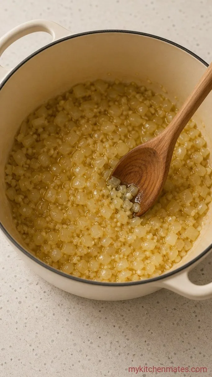 Step 1: Sauté the Aromatics