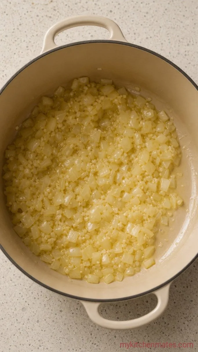 Step 1: Sauté the Aromatics