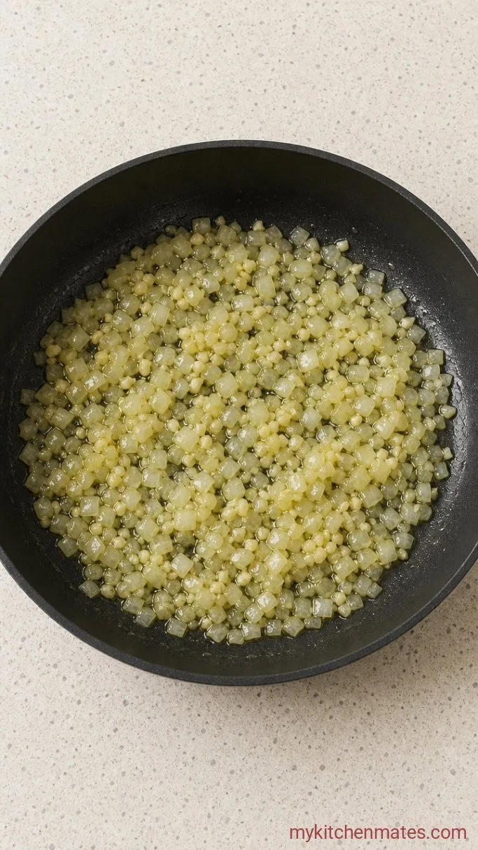 Easy Ground Turkey Stuffed Peppers (Ready in 45 Minutes) Step 1: Sauté the Aromatics