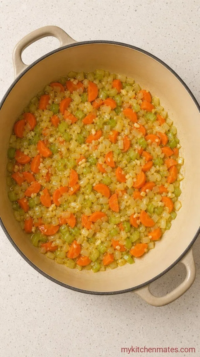 Step 1: Sauté the Aromatics