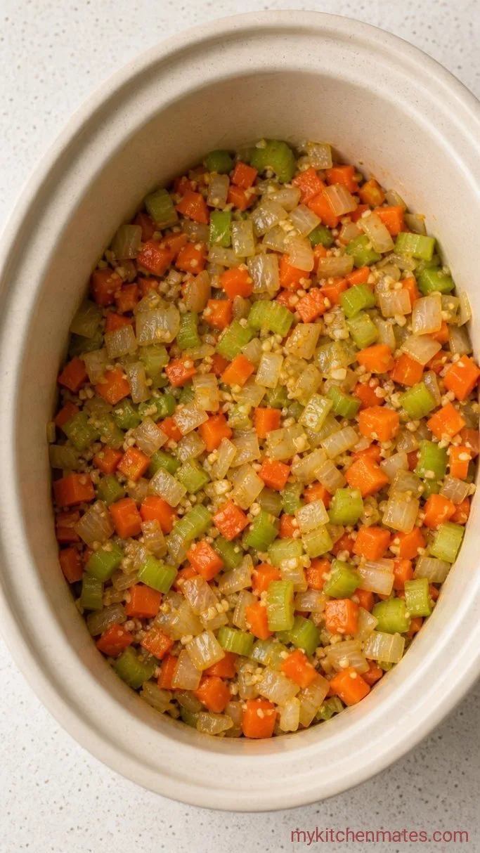 Step 1: Sauté the Aromatics