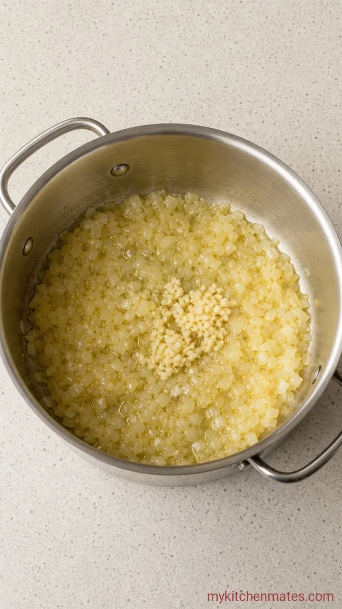 Step 1: Sauté the Aromatics