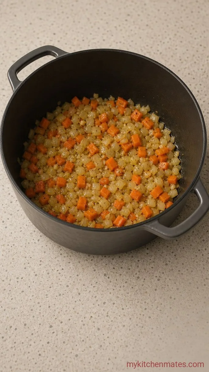 Step 1: Sauté the Aromatics
