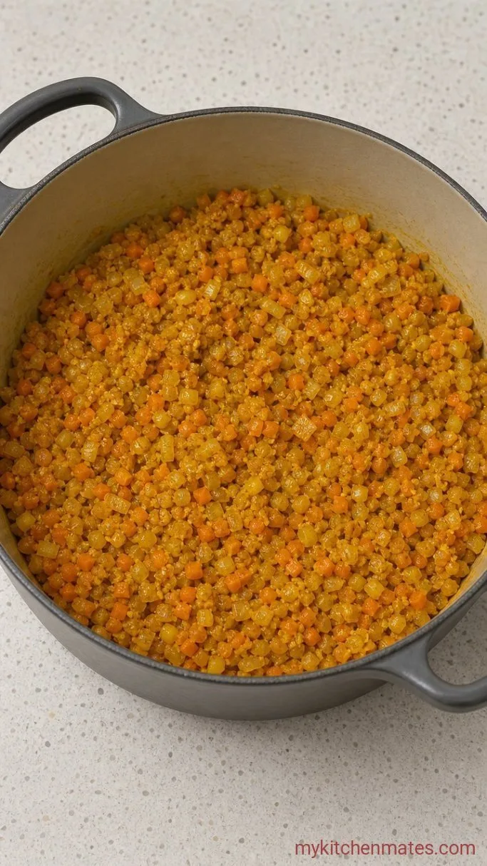 Step 1: Sauté the Aromatics