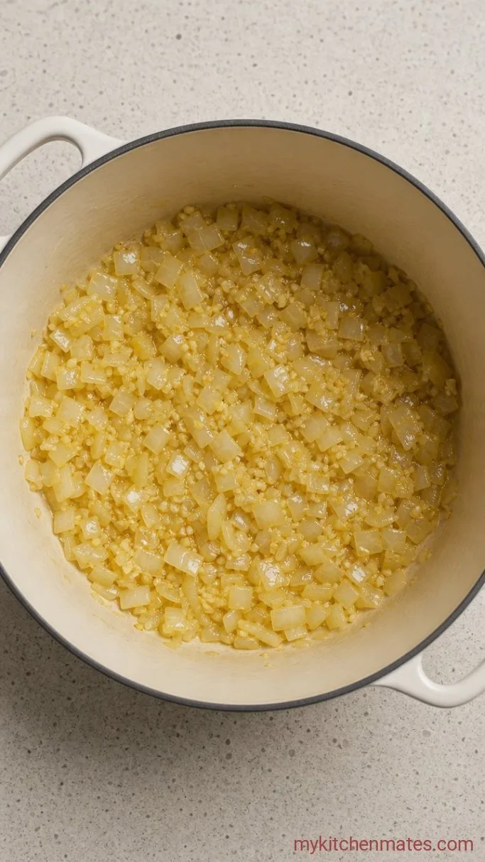 Step 1: Sauté the Aromatics