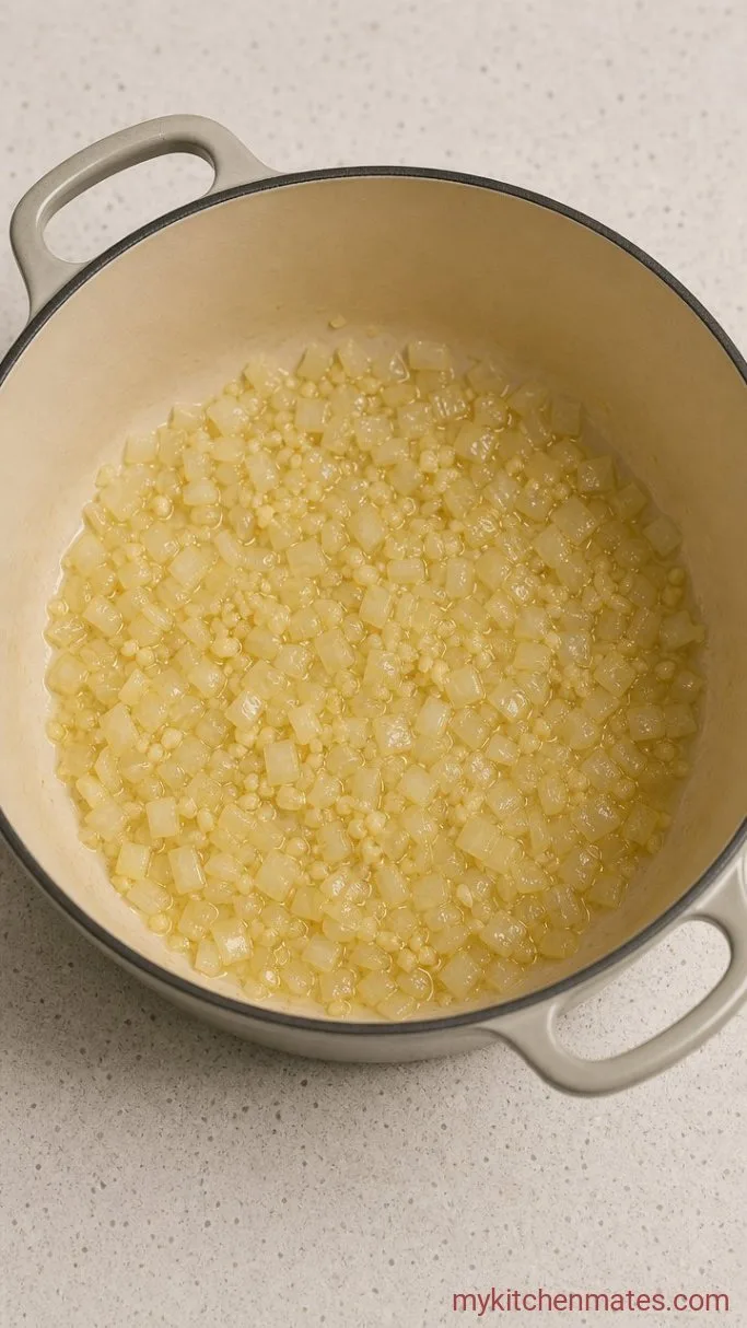 Step 1: Sauté the Aromatics