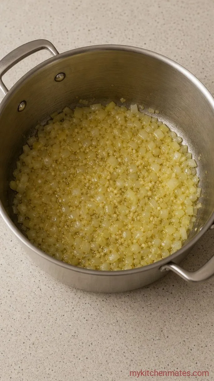 Step 1: Sauté the Aromatics