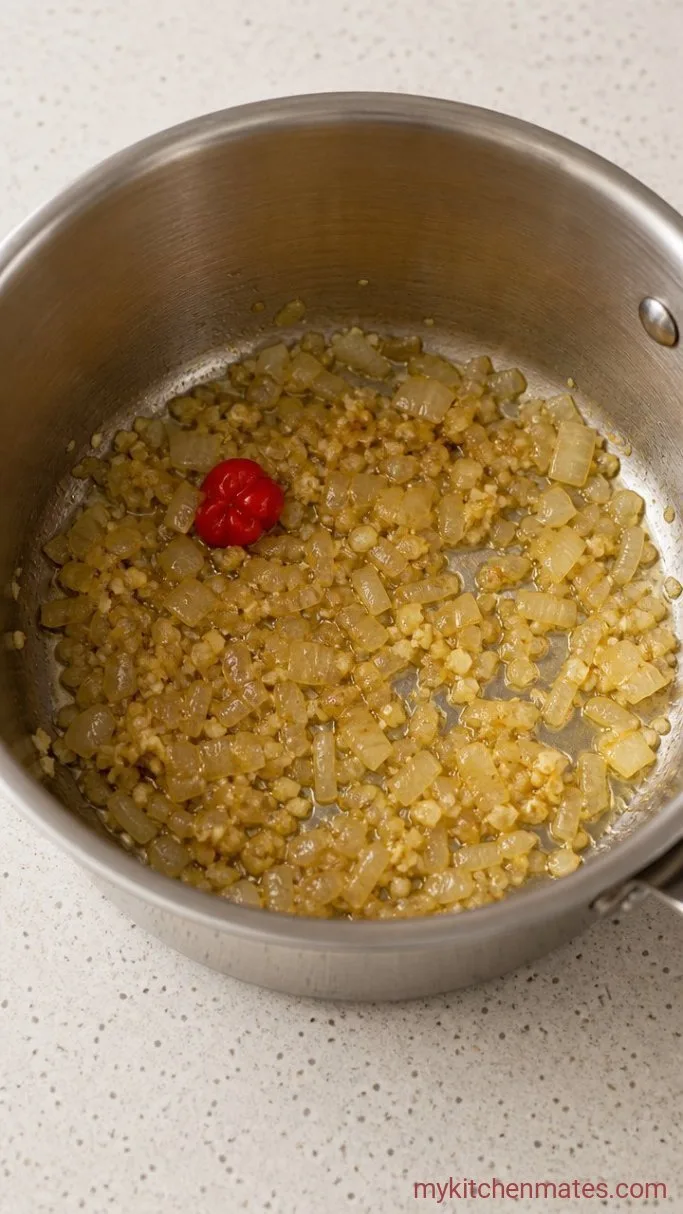 Step 1: Sauté the Aromatics