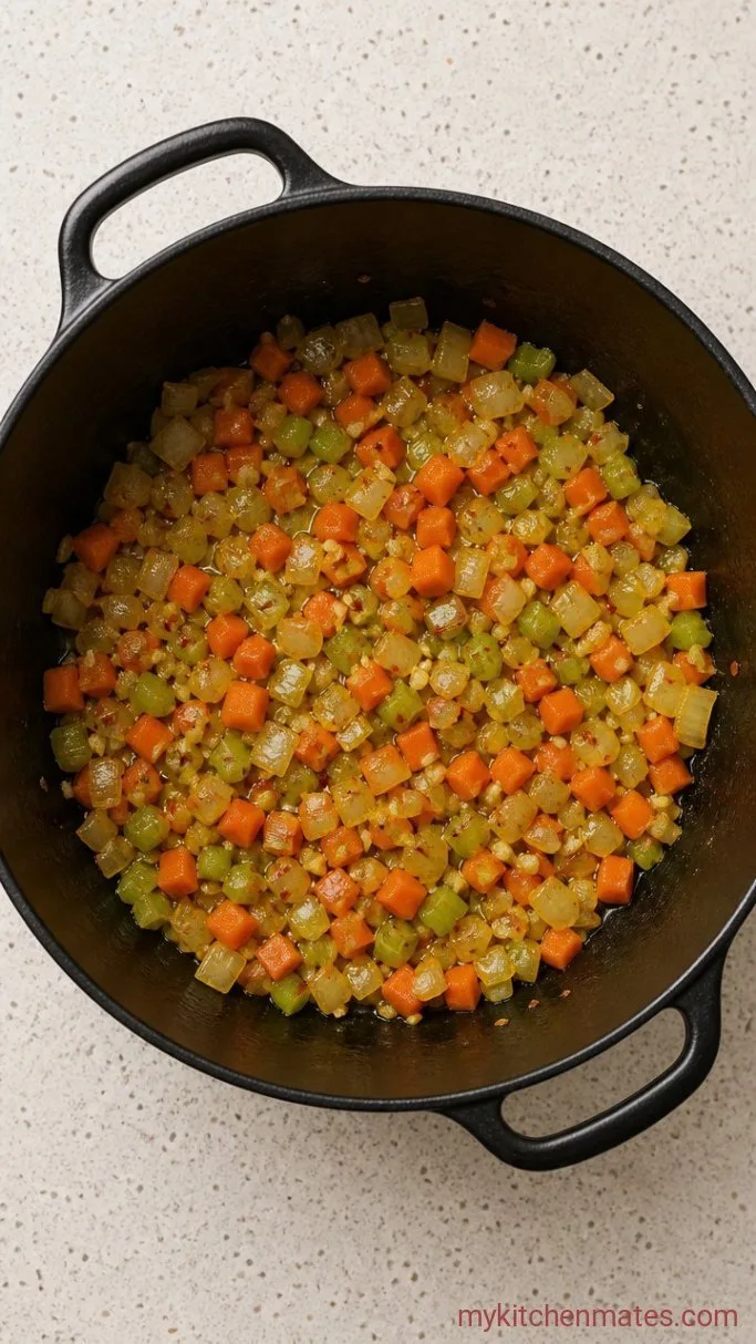 Step 1: Sauté the Aromatics