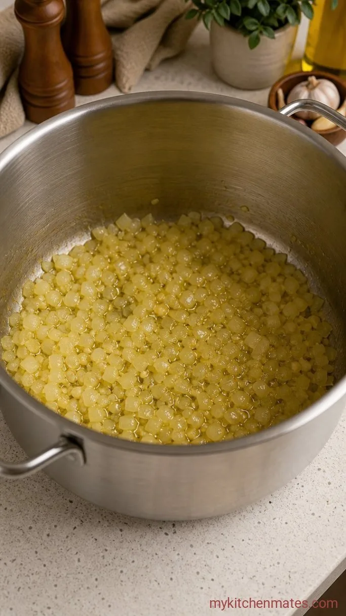 Step 1: Sauté the Aromatics