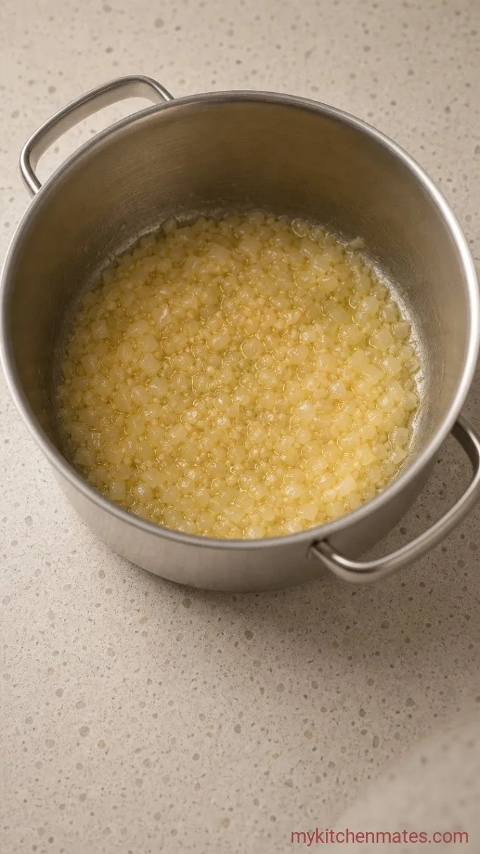 Step 1: Sauté the Aromatics