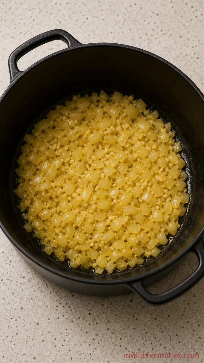 Step 1: Sauté the Aromatics