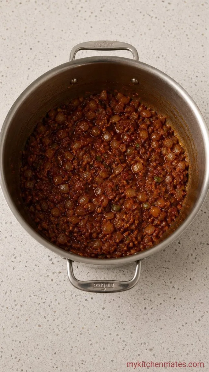 30-Minute Mexican Red Lentil Soup Step 1: Sauté the Aromatics