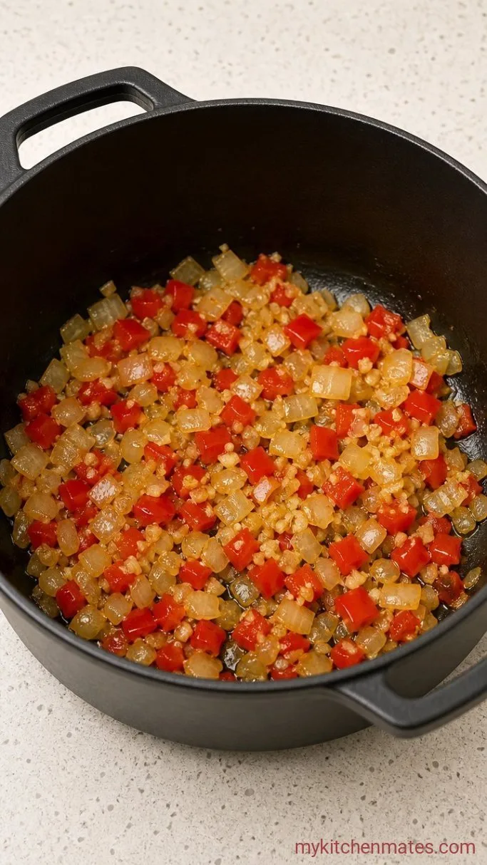 Step 1: Sauté the Aromatics