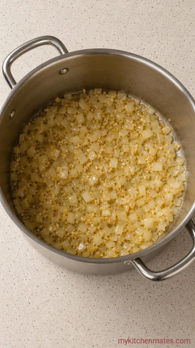 Step 1: Sauté the Aromatics