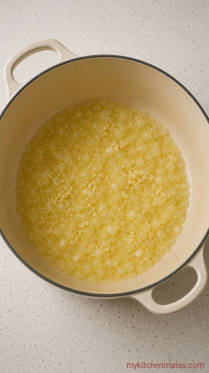 Step 1: Sauté the Aromatics