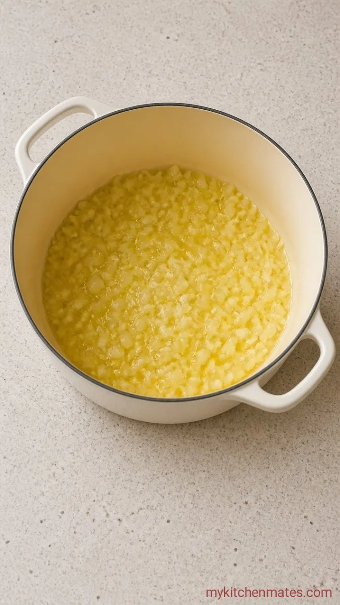 Step 1: Sauté the Aromatics