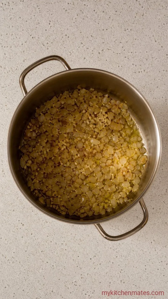 Step 1: Sauté the Aromatics
