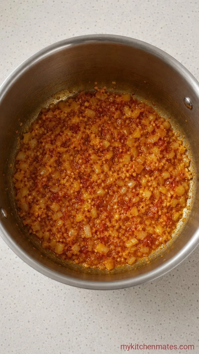 Step 1: Sauté the Aromatics